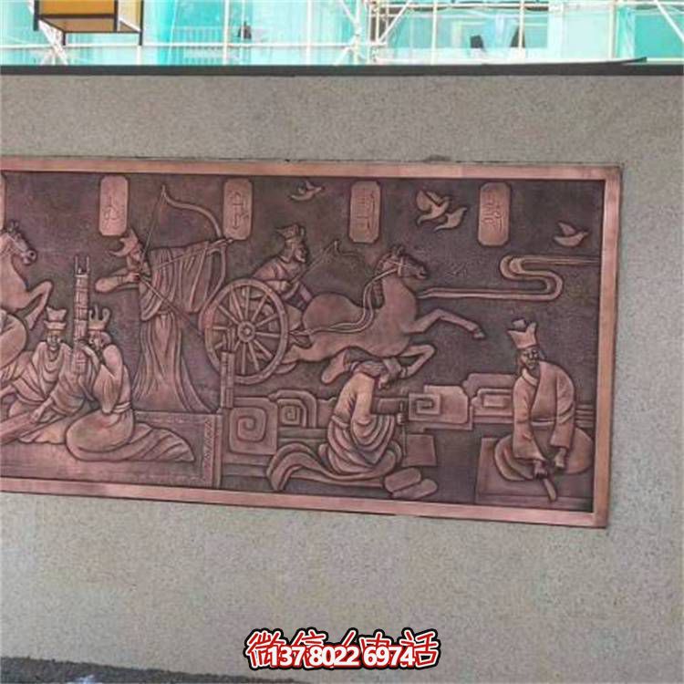 全方位視覺藝術裝飾——室內外雕塑、浮雕、壁畫、銅雕的完美結合