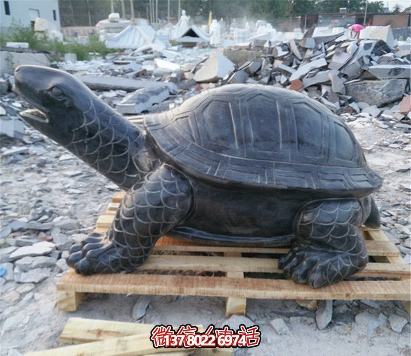 不銹鋼仿銅雕塑烏龜，裝點(diǎn)你的戶外草坪