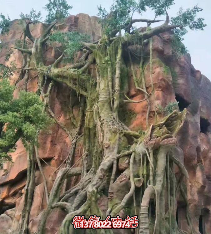 純天然石雕假山雕塑，為公園添彩添靈