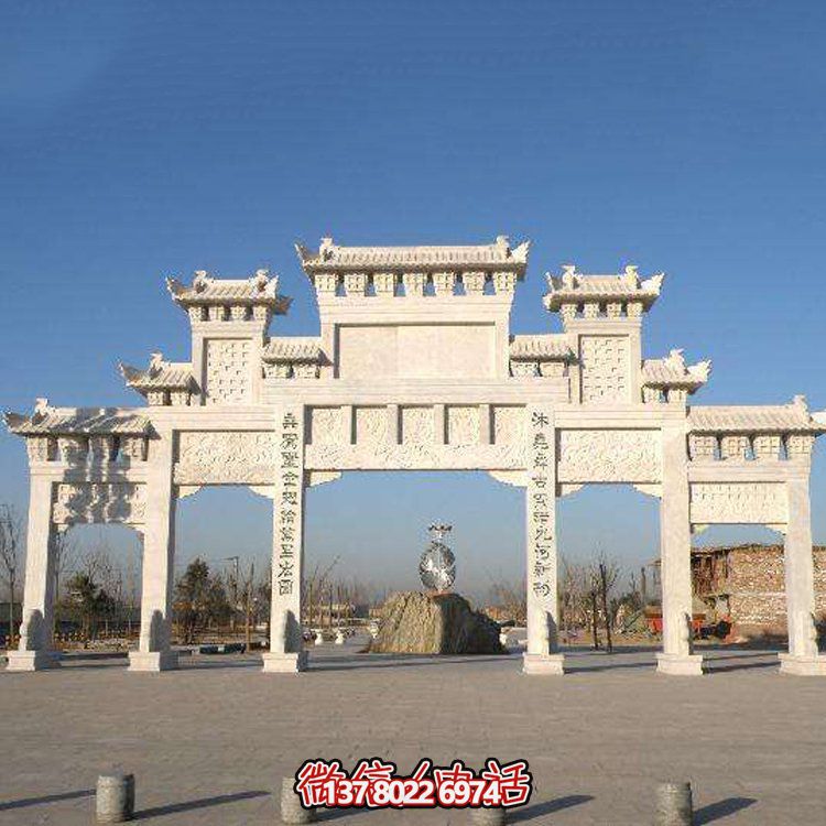大型中式多門(mén)牌坊——締造景區(qū)景點(diǎn)精彩瞬間