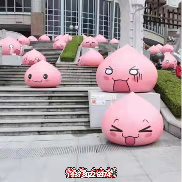 玻璃鋼卡通搞怪表情雕塑——讓你的生活充滿(mǎn)笑容