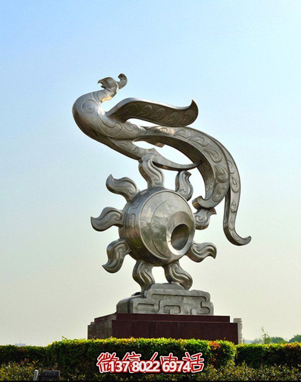 定制玻璃鋼孔雀仿銅雕塑，點綴你的家園