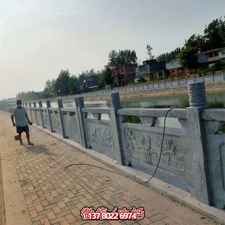 唯美的大理石欄桿雕塑，為園林景觀增添絕美風(fēng)采