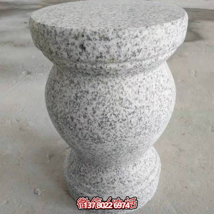 天然花崗巖圓鼓石凳，為您的庭院添彩