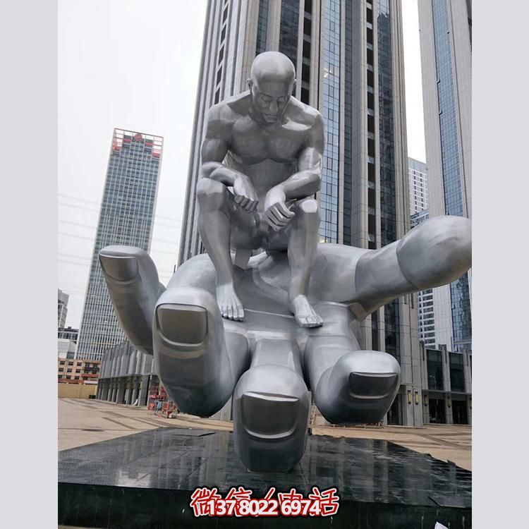 大型不銹鋼創(chuàng)意人物景觀雕塑——鐫刻在商業(yè)街、商業(yè)廣場的精美絕倫