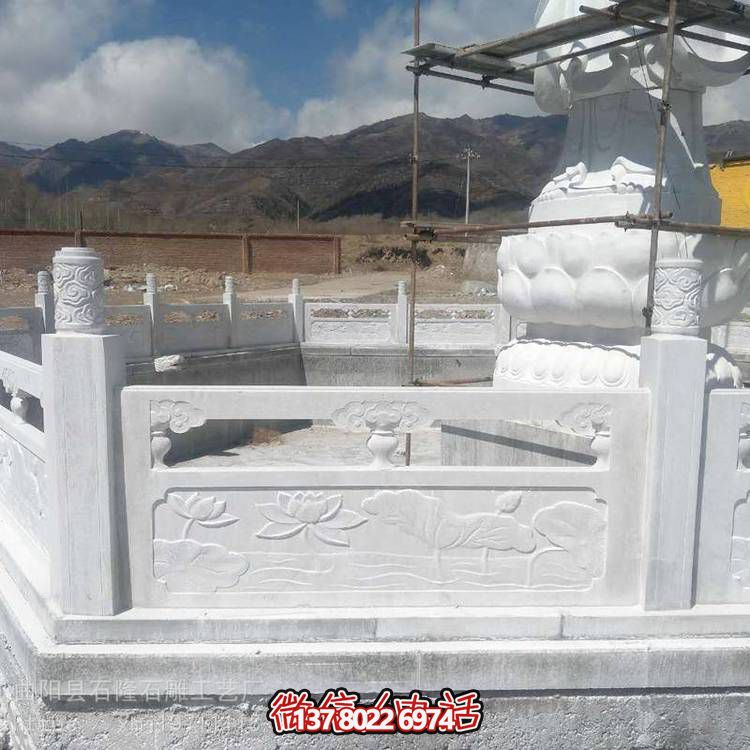 大理石欄桿雕塑，為公園、戶外景區(qū)增添優(yōu)雅氣質(zhì)