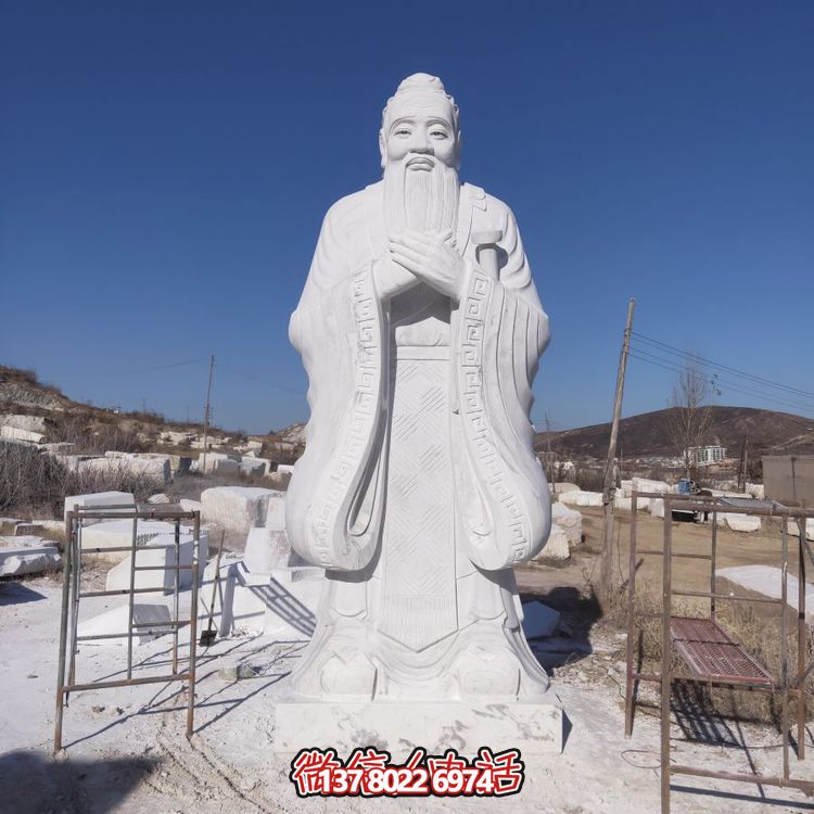 漢白玉雕塑——傳承歷史文化，喚起名人記憶