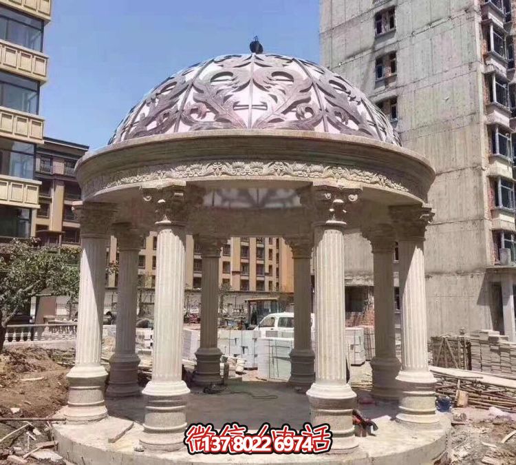 歐式羅馬涼亭，營造優(yōu)雅小區(qū)花園