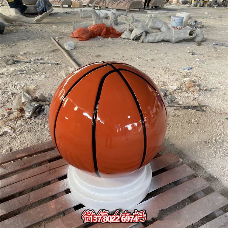 仿真玻璃鋼雕塑一款融入公園、校園、體育館的創(chuàng)意體育裝置