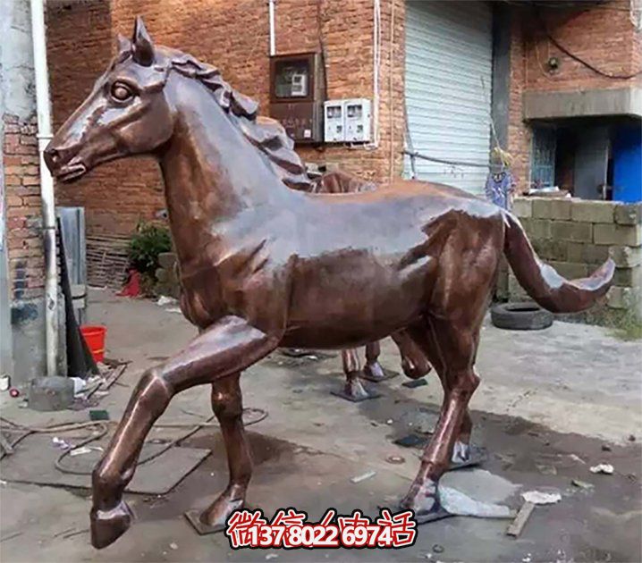 玻璃鋼動物雕塑景觀擺放，美化城市廣場