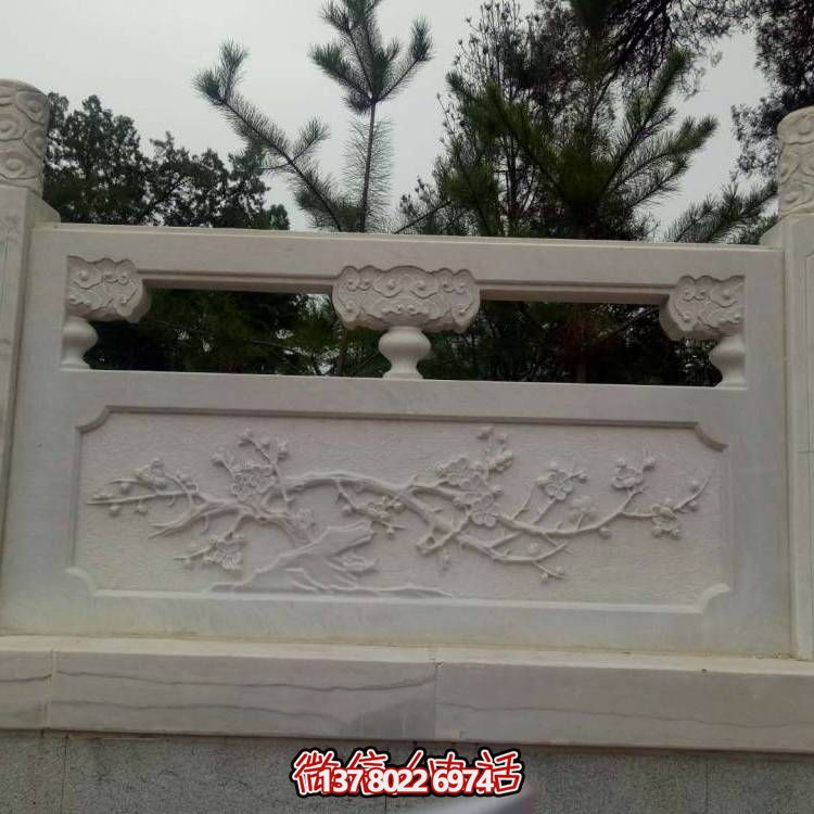 大理石石雕欄桿，給你一個安全且美麗的橋邊