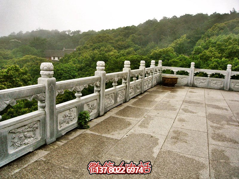 穿越古典，現(xiàn)代與古老相結(jié)合大理宮殿陽臺(tái)戶外石欄桿之旅