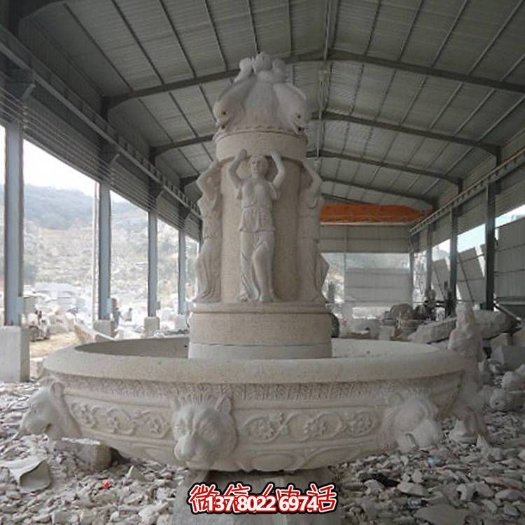 大理石石雕水景噴泉，裝點你的庭院、園林景觀