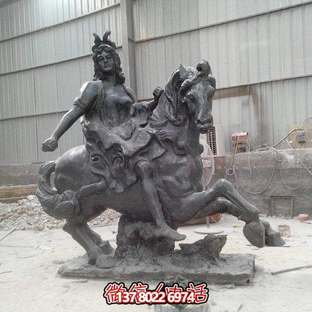 西方風(fēng)格玻璃鋼雕塑，打造精美景觀