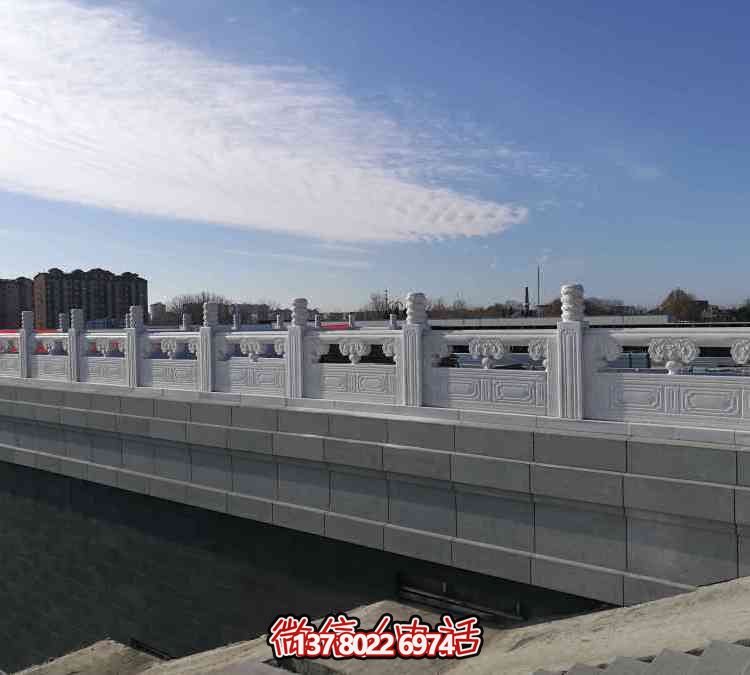 精美石雕橋欄桿，藝術(shù)美學(xué)完美結(jié)合