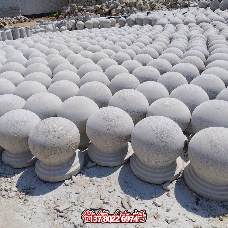 大理石砂石車止，美化園林戶外公園