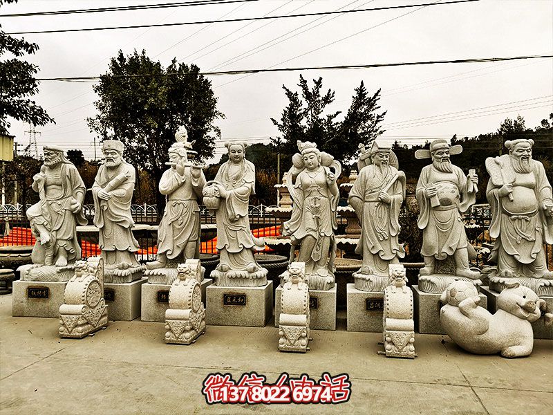 游覽大理古城，欣賞至尊神佛石雕八仙雕塑