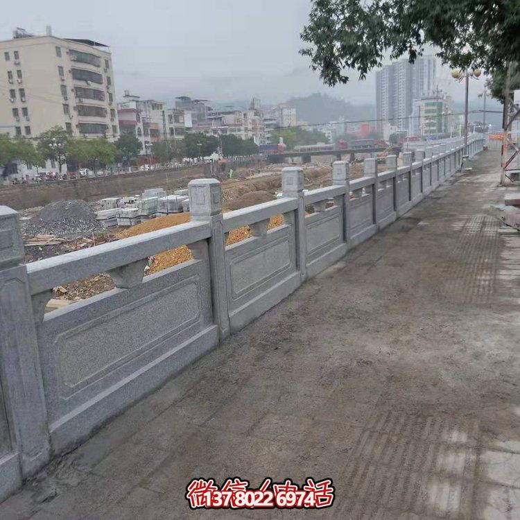 精美大理石雕塑圍欄，美化您的城市河道