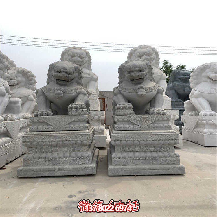 動(dòng)物石雕擺件門(mén)前公園廣場(chǎng)景觀雕塑