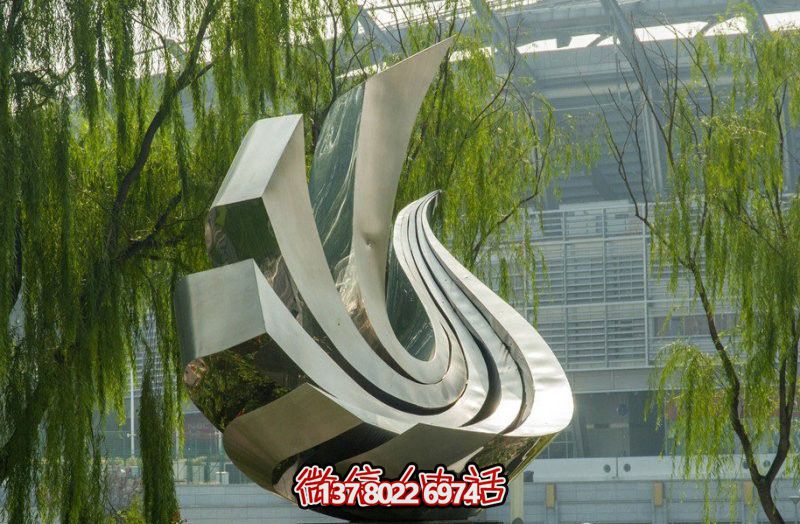 大廈抽象不銹鋼創(chuàng)意個性鴿子雕塑 大廈抽象不銹鋼創(chuàng)意個性鴿子雕塑