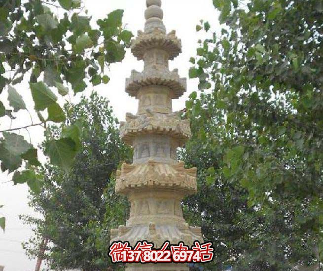 景區(qū)園林多層大理石塔景觀石雕 景區(qū)園林多層大理石塔景觀石雕