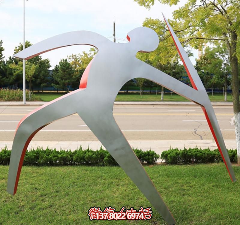 學(xué)校操場不銹鋼標槍雕塑 學(xué)校操場不銹鋼標槍雕塑