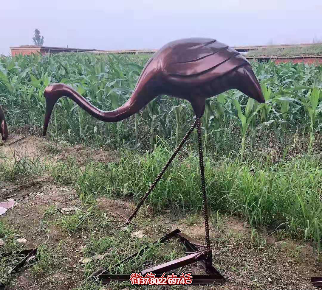 戶(hù)外田野創(chuàng)意銅雕仙鶴雕塑 戶(hù)外田野創(chuàng)意銅雕仙鶴雕塑