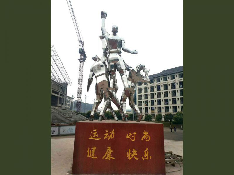 學(xué)校打籃球運(yùn)動(dòng)雕塑 學(xué)校打籃球運(yùn)動(dòng)雕塑